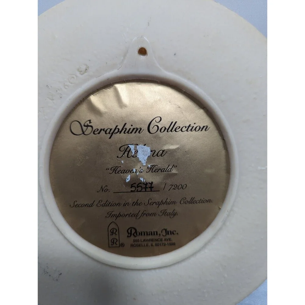 Heaven's Herald Seraphim Collection Plate HELENA 2nd Edition # 5577/7200 Roman